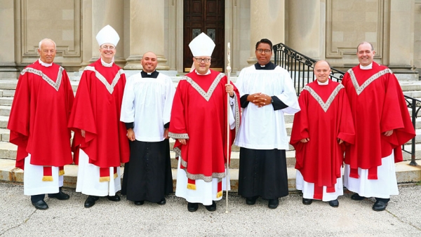Seminarians advanced to lector, 2019