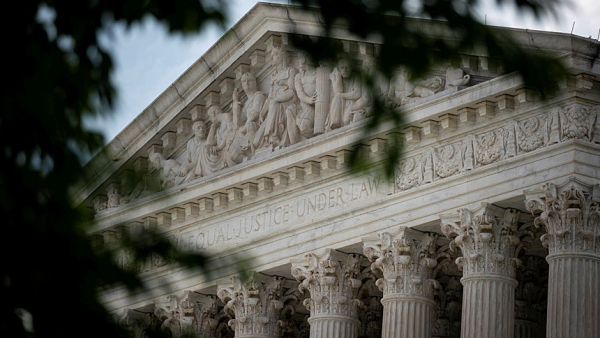 A general view of the U.S. Supreme Court in Washington is seen June 25, 2020. Legal experts have noticed a pattern in how the court handled religious liberty cases in the last term. (CNS photo/Alexander Drago, Reuters)