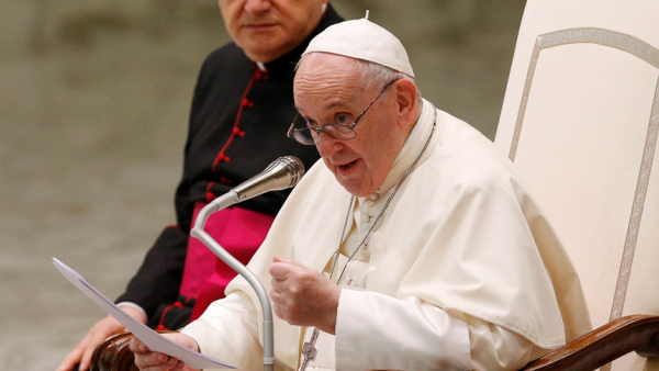 Hypocrisy in the church is 'detestable,' pope says at audience