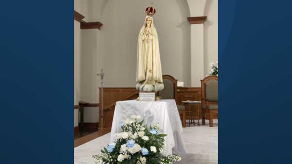 Parish welcomes renowned statue for prayer, veneration