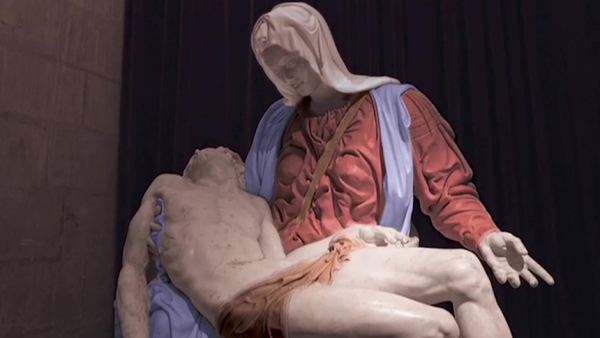 Michelangelo's Pietà comes to life in Spain