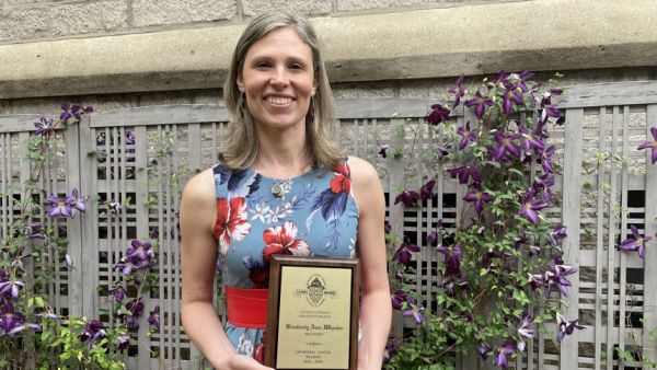‘All learning’ Kimberly Wheeler is honored with Lewis Award