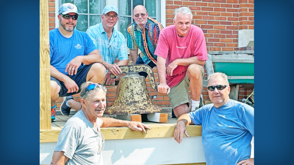 Unique church bell finds a new home at Sacred Heart in Southport