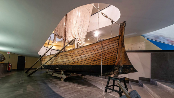 Vatican Museums exhibits life-size replica of the Barque of St. Peter
