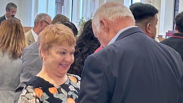 couple at mass