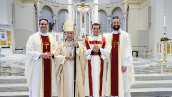 Drew Navarro is ordained to transitional diaconate