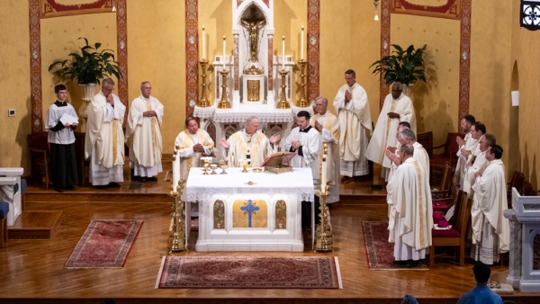Atlanta Province bishops meet in Charlotte (Photo by Troy C. Hull, Catholic News Herald)