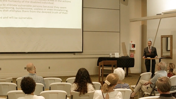 Dr. McCaffrey speaks on 'Life as a Pro-Life Neonatologist in a Culture of Death'