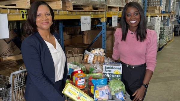 Catholic Charities food pantries featured on GMA