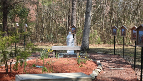 New pilgrimage site is blessed near the coast