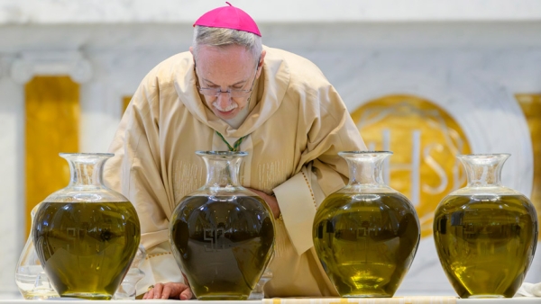 ‘Something in the air’: Chrism Mass marks presence of Spirit