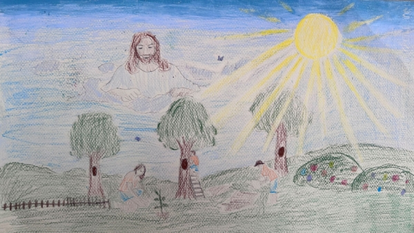 How they care: Showcase encourages students to draw for the Earth