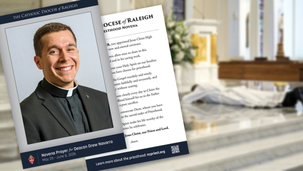 Pray novena for Deacon Drew Navarro ahead of priestly ordination June 6