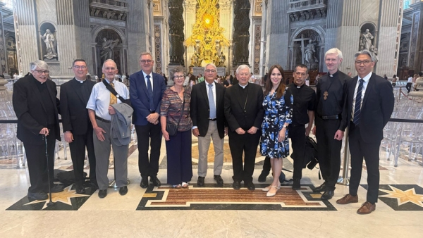 Diocesan priest participates in international ecumenical meeting in Rome