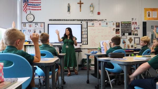 Diocese of Raleigh Catholic school students outperform national and state benchmarks in math and reading