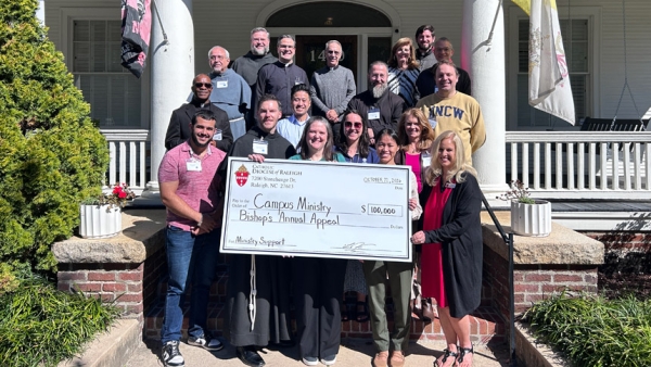 Grant to help support Catholic campus ministry
